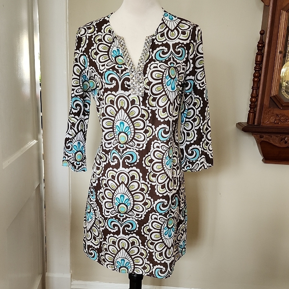 Paisley Print Tunic, M